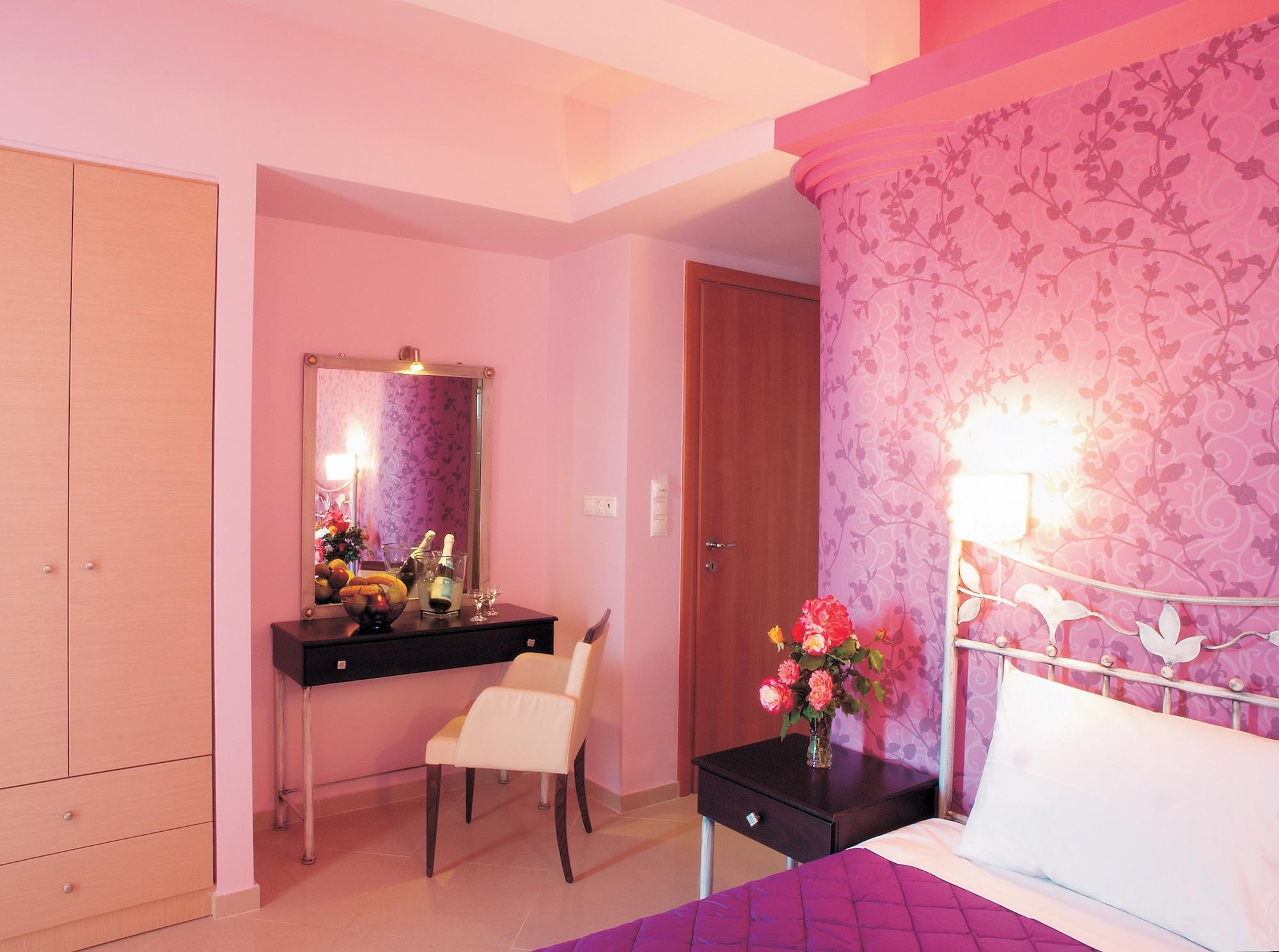 Niriides Beach Hotel Rethymno Zimmer foto